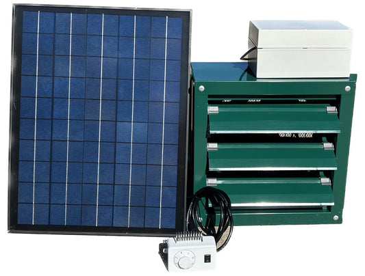 Exaco™ Solar Powered Greenhouse Exhaust Kit