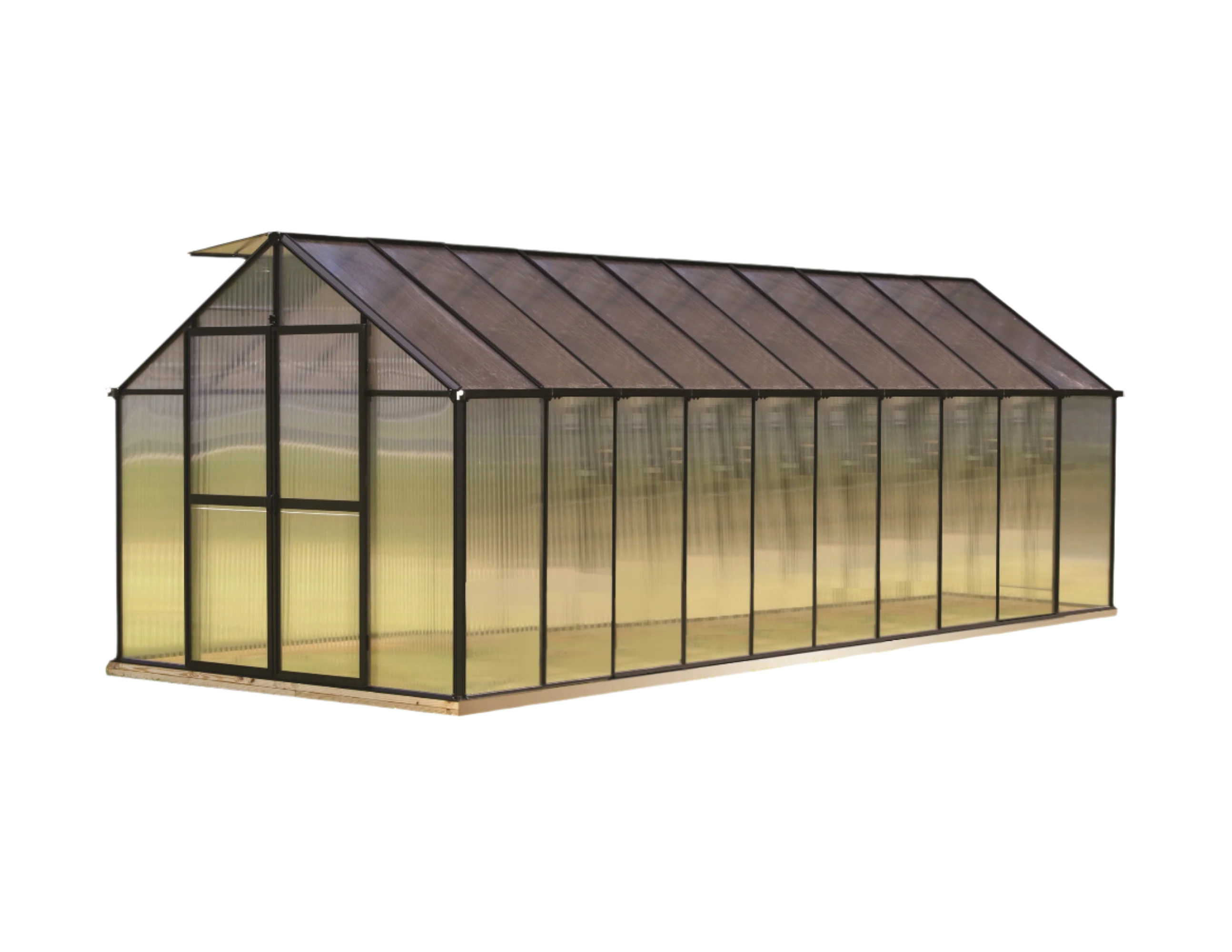 MONT™ 8x8x20.ft Black Greenhouse Premium Package