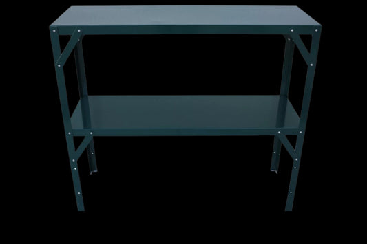 Powder Coated Steel Two Tier Staging Table for Grandio