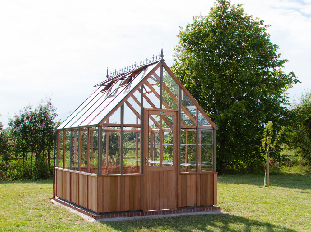 Cheltenham 9.ft Wide Cedar Greenhouse