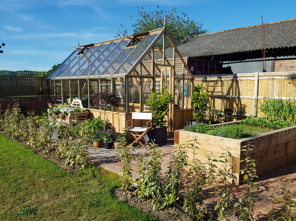 Cheltenham 9.ft Wide Cedar Greenhouse