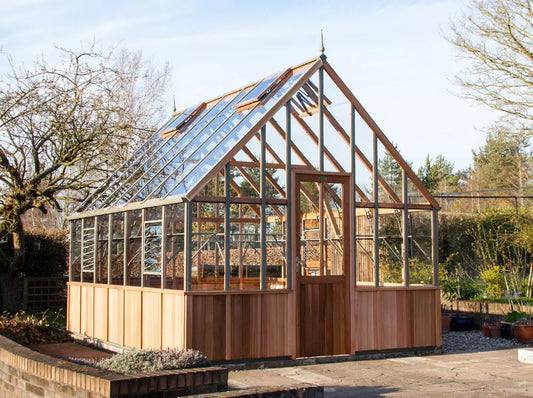 Westminster 11.ft Wide Cedar Greenhouse