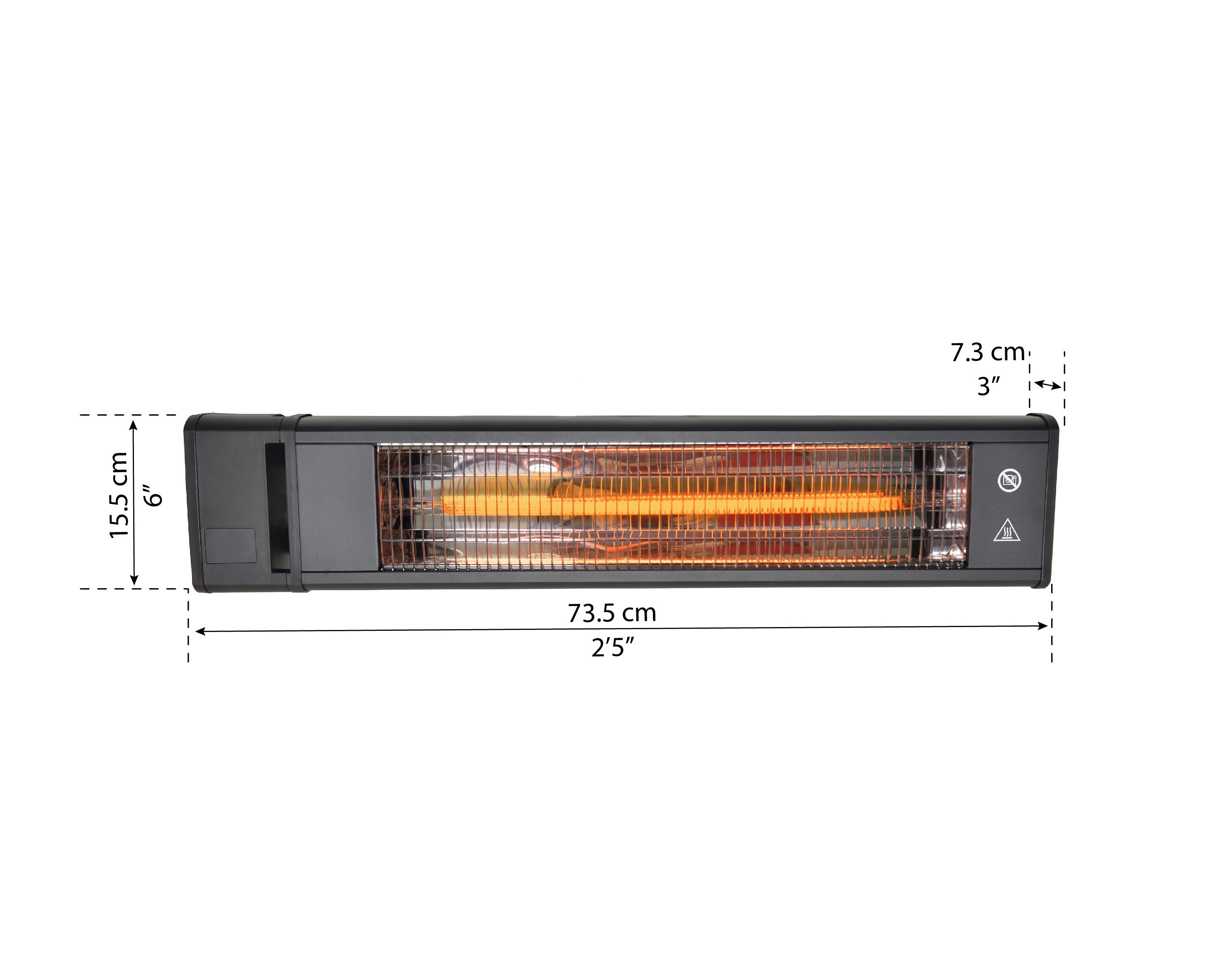 1500W Carbon Fiber Infrared Heater