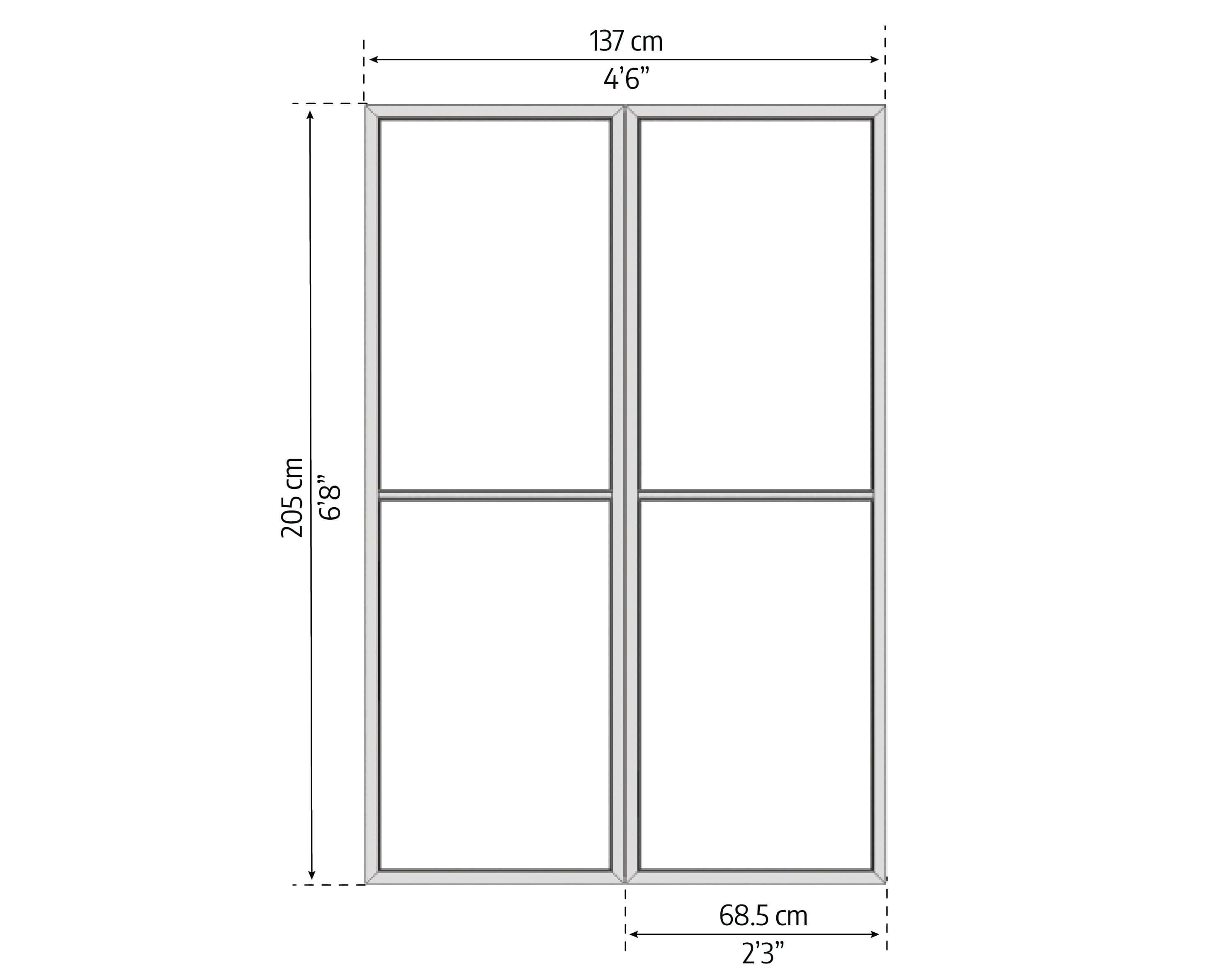 Ledro 10'x9'x14' Enclosed Gazebo/Garden Office