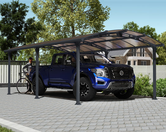 Arcadia™ 6400 12'x8'x21' Multi-Purpose Carport & Patio Shelter