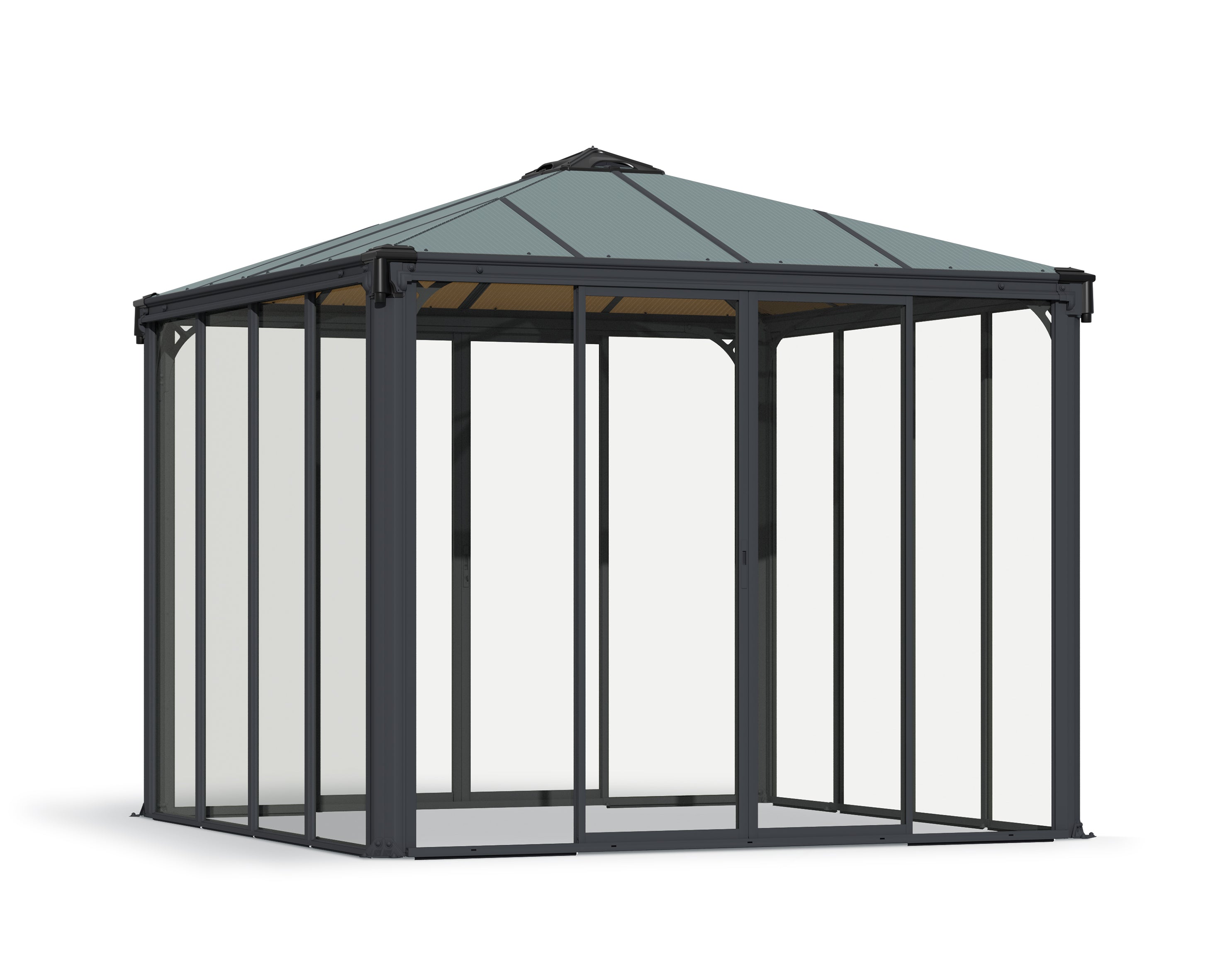 Ledro 10'x9'x10' Enclosed Gazebo/Garden Office