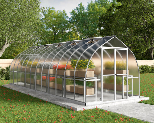 Bella™ 8x8x24.ft Greenhouse