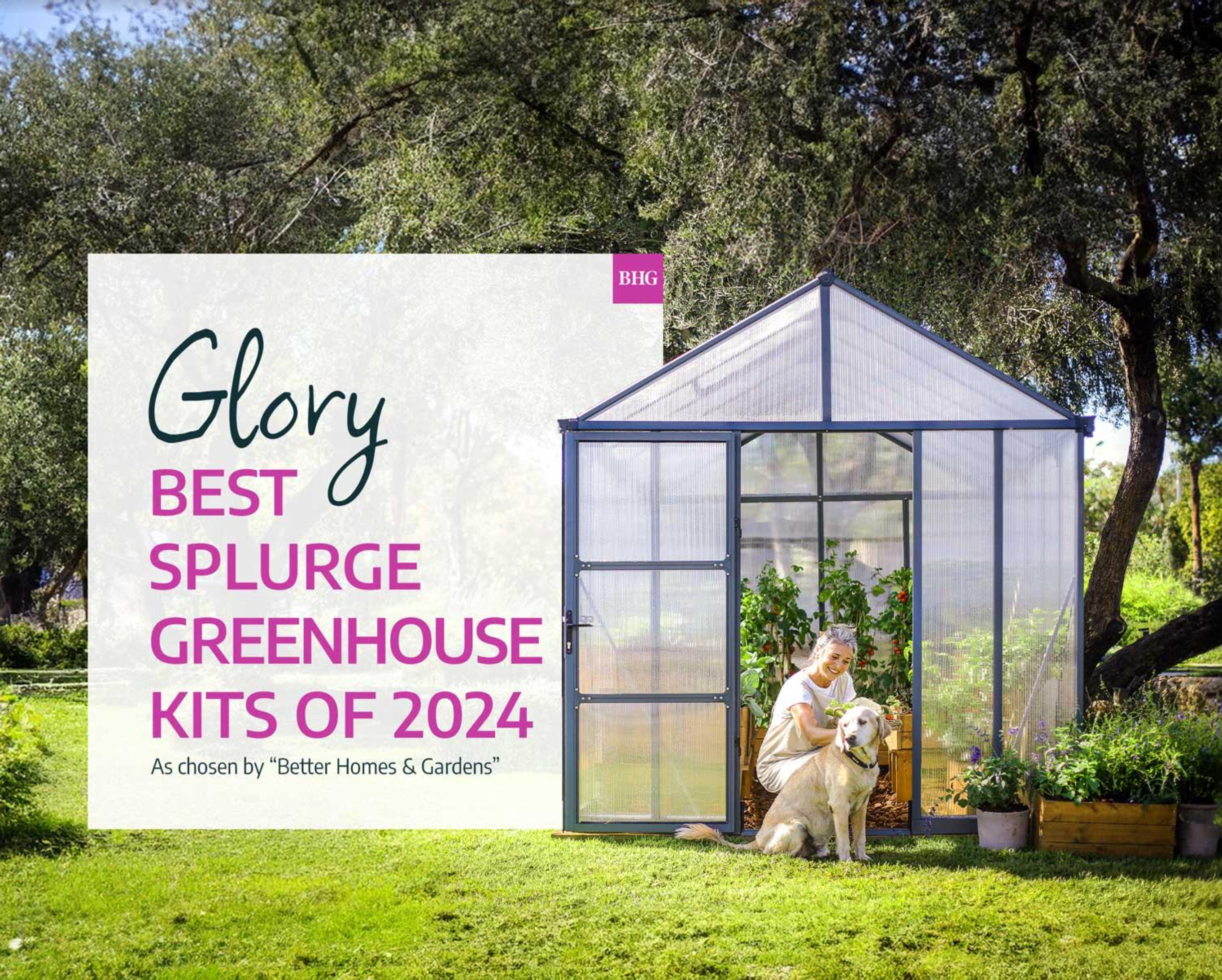 Glory™ 6x8x8.ft Elite Year-Round Greenhouse