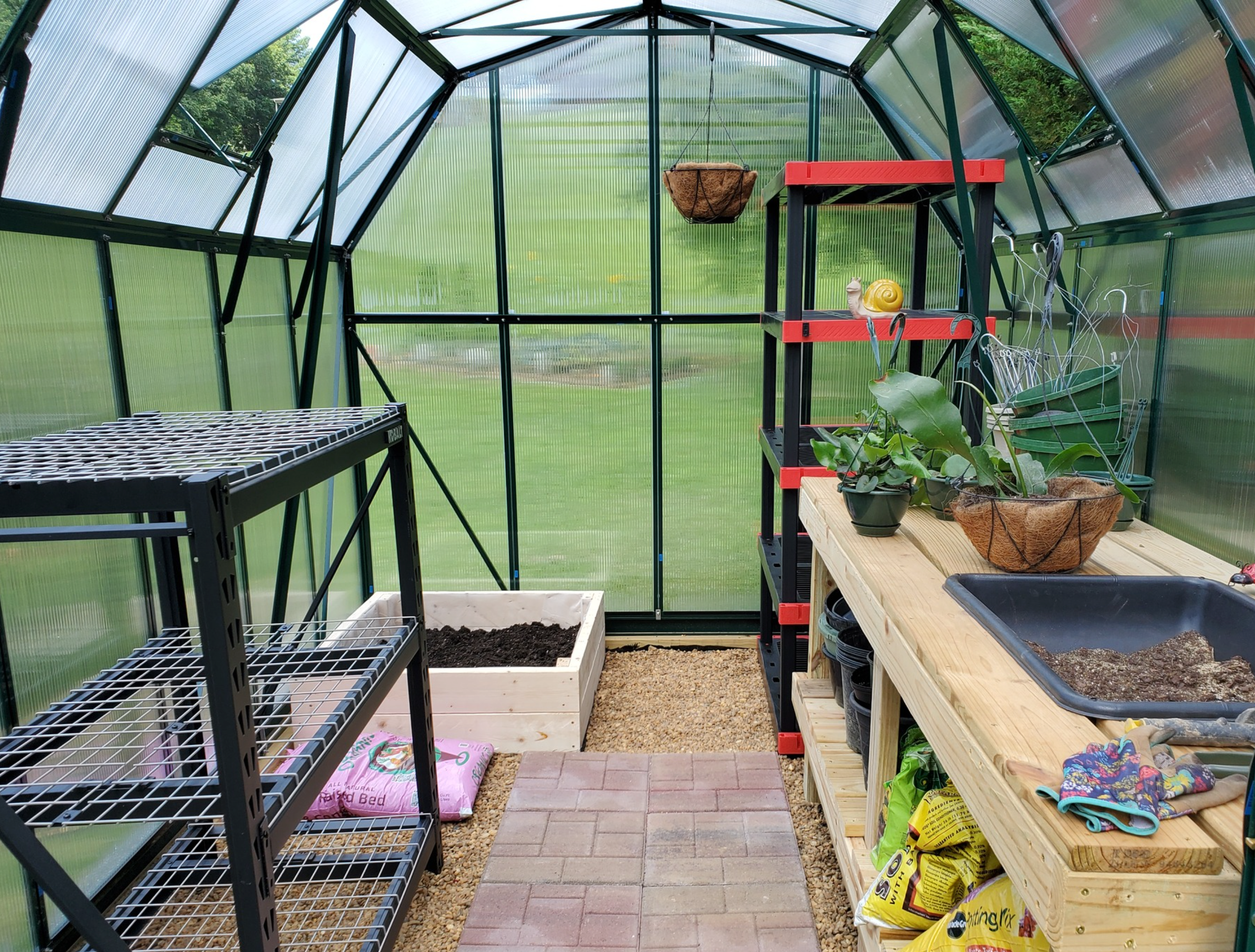 Grandio Greenhouse Extension Kit