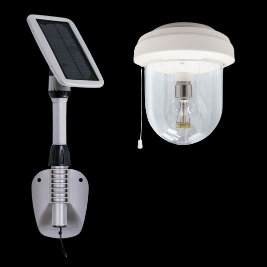 Light My Shed IV™ Solar Powered LED Light