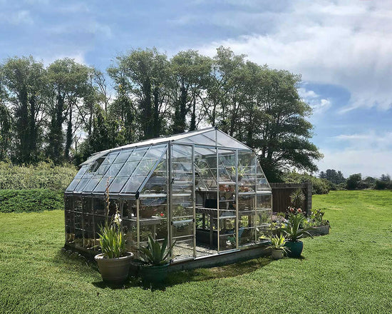 Americana Greenhouse - Americana™ 12x8x12.ft Clear Wall Chalet Greenhouse