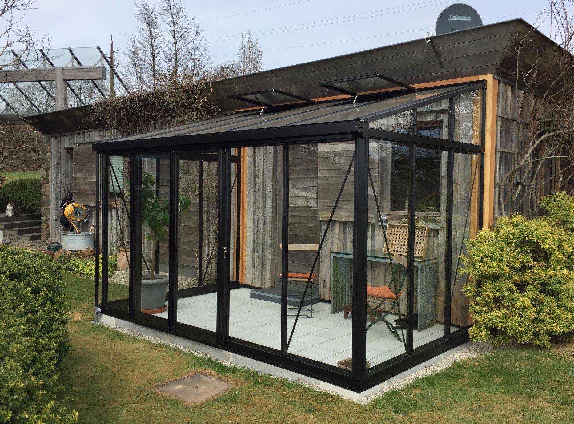 Arcadia Victorian Greenhouse - Arcadia™  Lean-to Glass House/Greenhouse