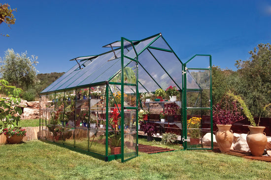 Balance Greenhouse - Balance™ 8x7x12.ft Clear Wall Greenhouse