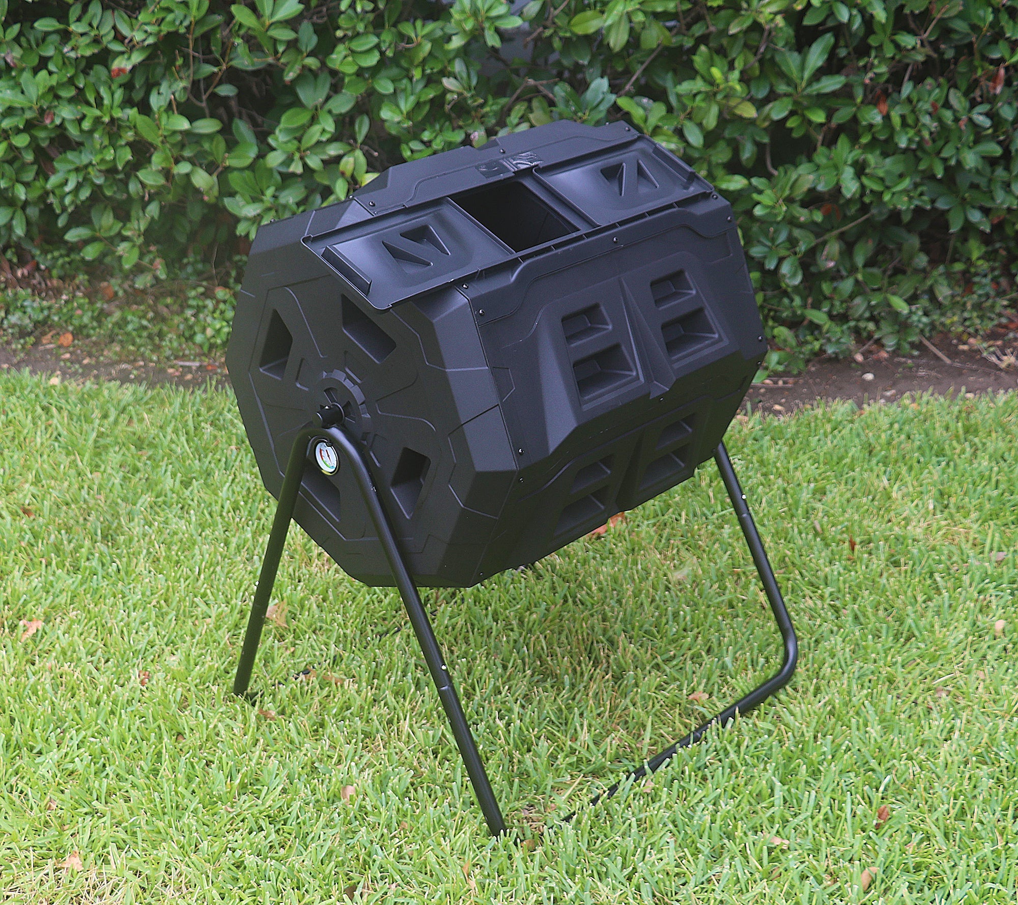 Composter - Exaco Mr. Spin® Dual Compartment Compost Tumbler