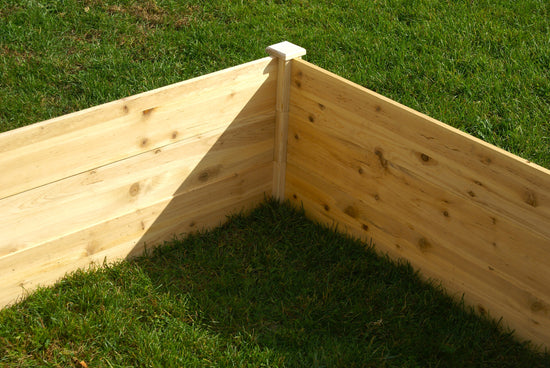 Eden Garden Bed - Eden™ 4'X18"X8' Fir Wood Raised Garden Bed