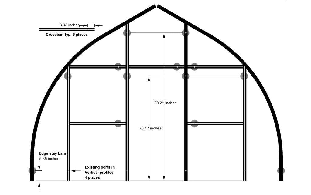 Educational Greenhouse - RIGA XL 7™ 14X9X24.ft Greenhouse/Special Kit