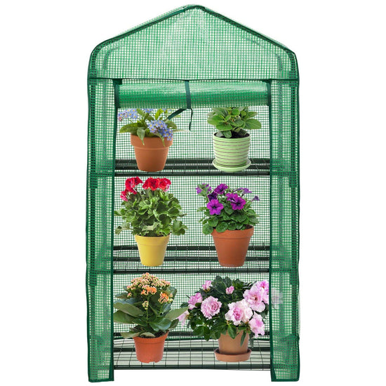 Genesis Greenhouse - Genesis ™ 3 Tier 3X5X2.ft Portable Rolling Greenhouse With Cover