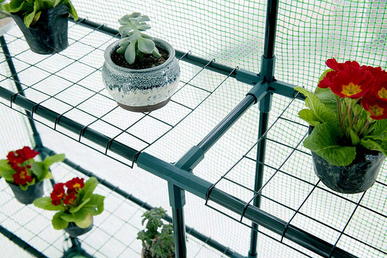 Genesis Greenhouse - Genesis™ 5X6X4.ft Portable Walk In Greenhouse  With Heavy Duty Opaqua Cover