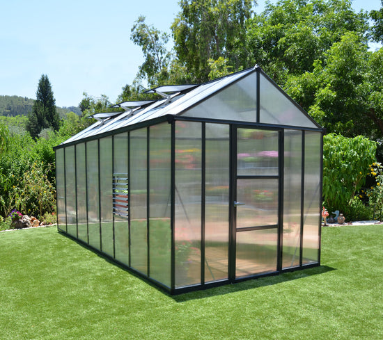 Glory Greenhouse - Glory™ 8x8x16.ft Twin Wall Greenhouse