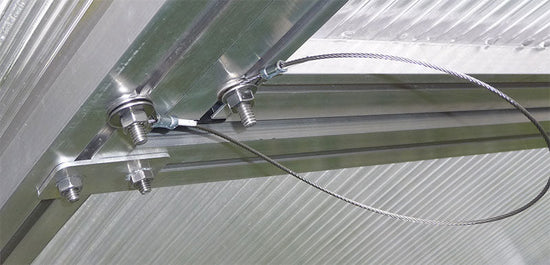 Greenhouse Accessories - Janssens™ GH Additional Roof Window And Accessories