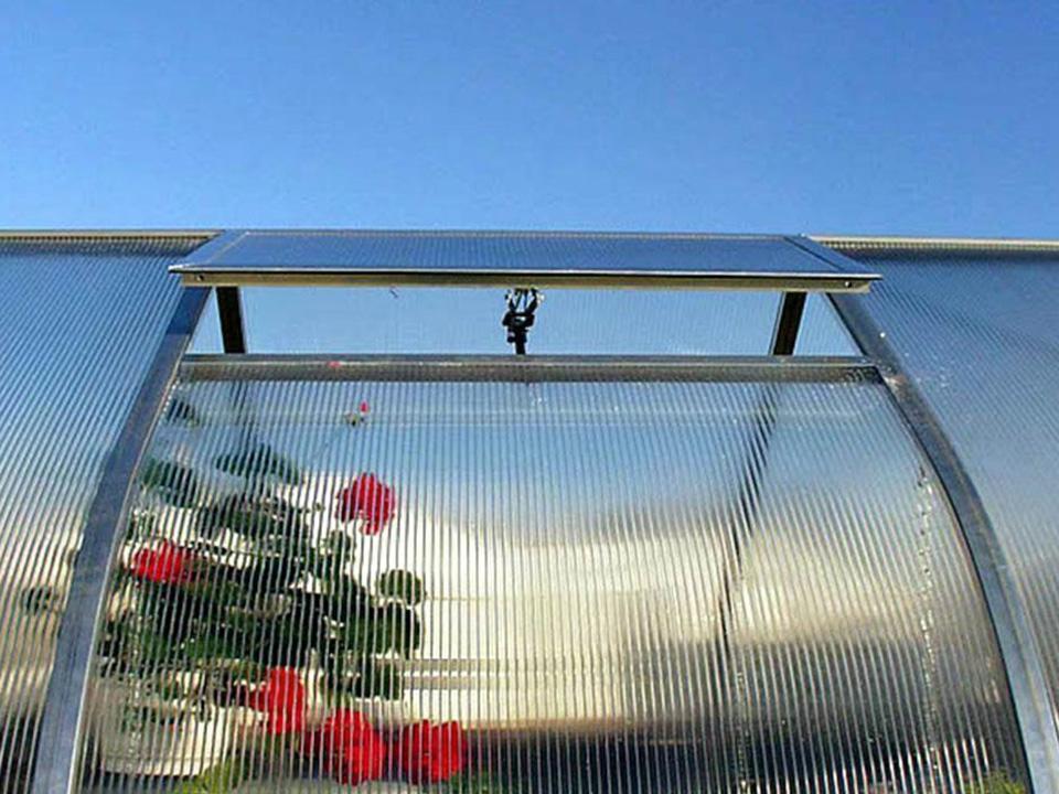 Greenhouse Accessories - RIGA™ Greenhouse Additional Roof Window/ Automatic Opener