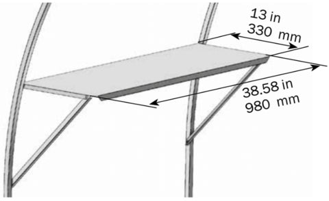 Greenhouse Accessories - Shelf For Sigma™ Greenhouse