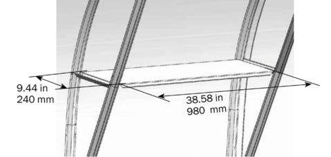 Greenhouse Accessories - Shelf For Sungrow™ Greenhouse