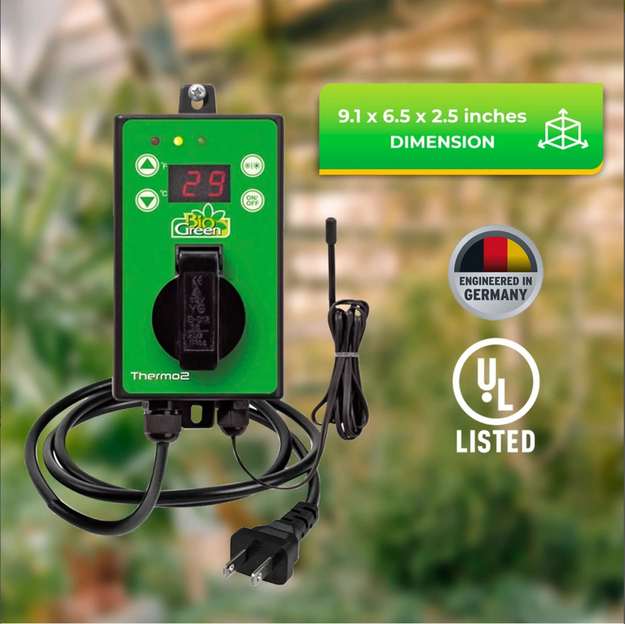 Greenhouse Accessories - Thermo 2 Digital Summer/Winter Thermostat