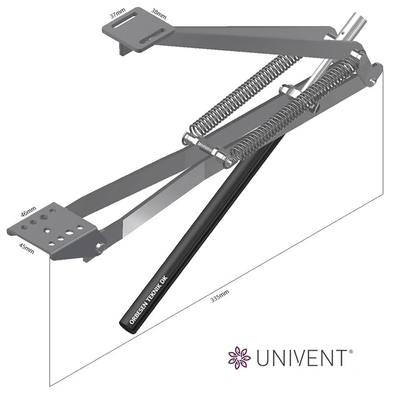 Greenhouse Accessories - Univent Automatic Roof Window Opener