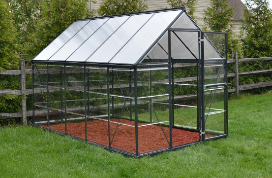 Hybrid™ 6x7x10.ft Clear Wall Greenhouse