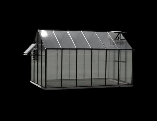 MONT™  8x8x12.ft Black Greenhouse Mojave Edition