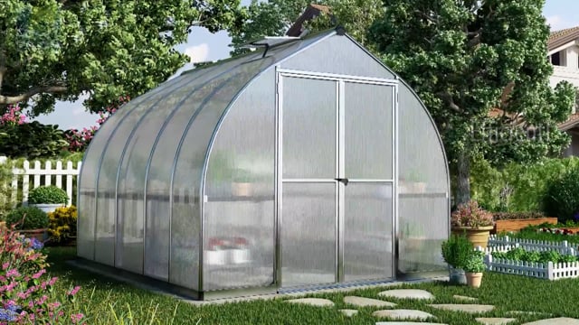 Bella™ 8x8x24.ft Greenhouse