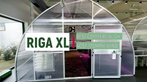 RIGA XL 8™ 14X9X26.ft Greenhouse