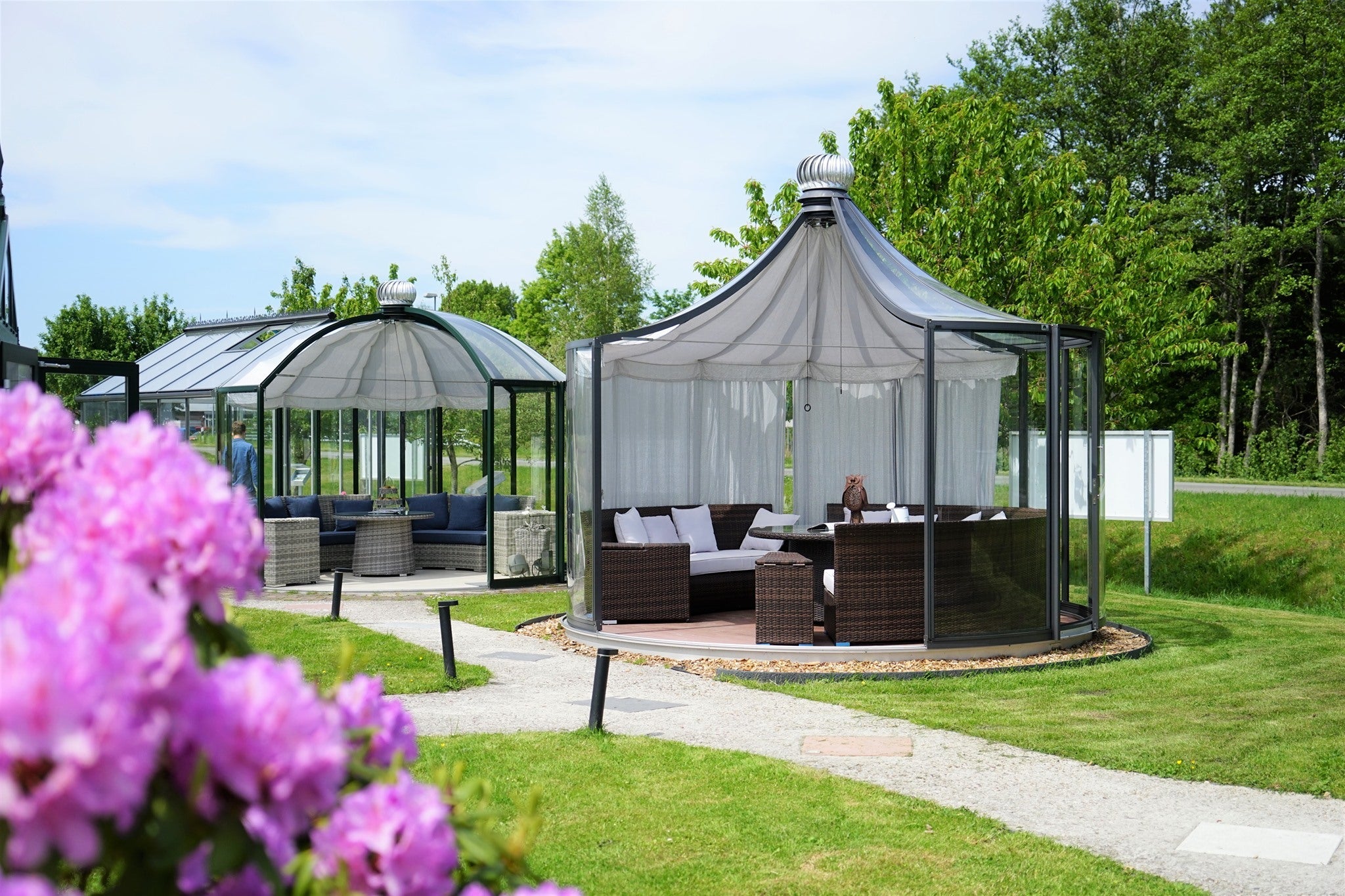 RONDO Round VP Pavilion Garden House by Hoklartherm – Dive To Garden