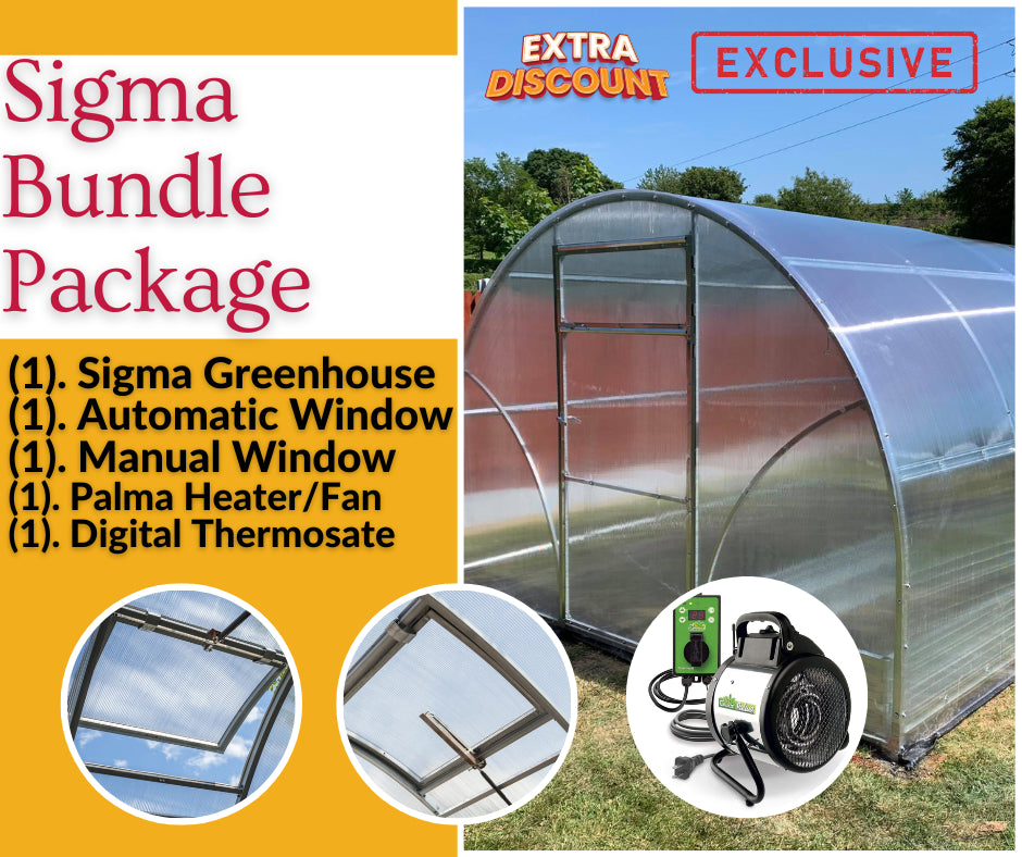 Sigma 26™ 10x7x26.ft. Greenhouse