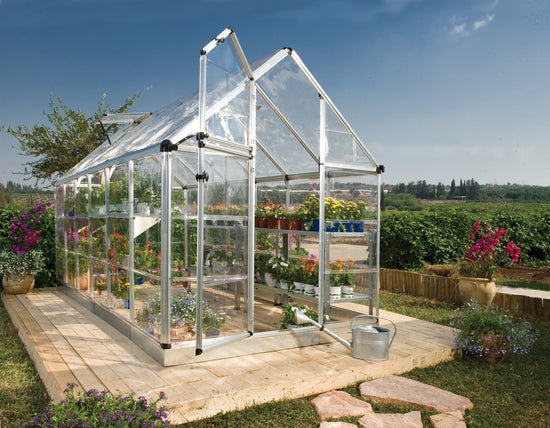 Snap&Grow 6 Greenhouse - Snap&Grow™ 6x7x12.ft Clear Wall Greenhouse