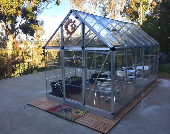 Snap&Grow 6 Greenhouse - Snap&Grow™ 6x7x12.ft Clear Wall Greenhouse