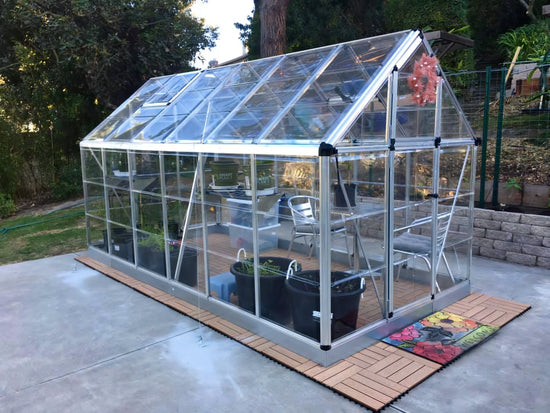 Snap&Grow 6 Greenhouse - Snap&Grow™ 6x7x12.ft Clear Wall Greenhouse