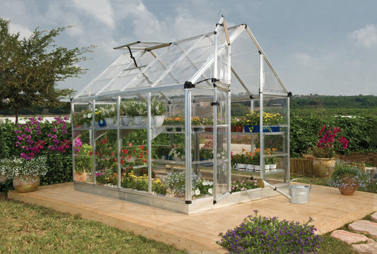 Snap&Grow 6 Greenhouse - Snap&Grow™ 6x7x8.ft Clear Wall Greenhouse