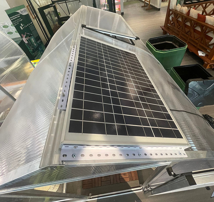 Exaco™ Solar Powered Greenhouse Exhaust Kit