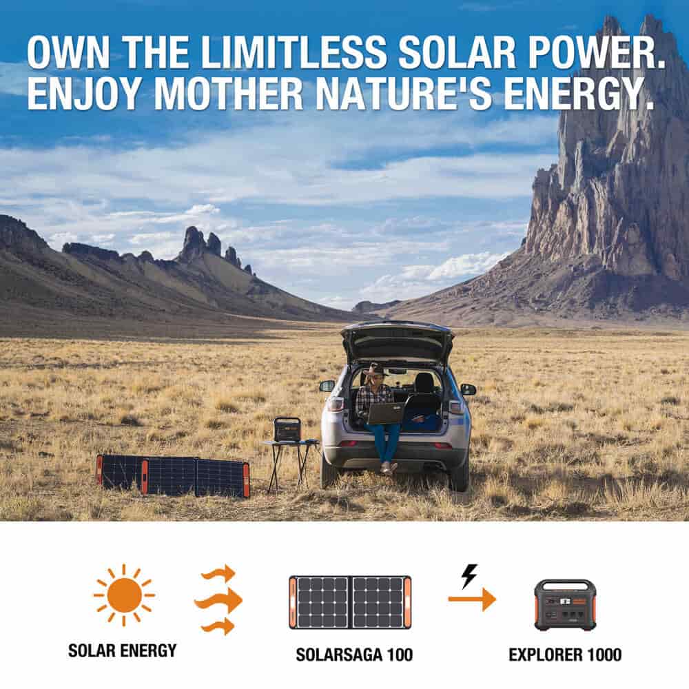 Solar Generator - Solar Power Station 1000 For Greenhouse