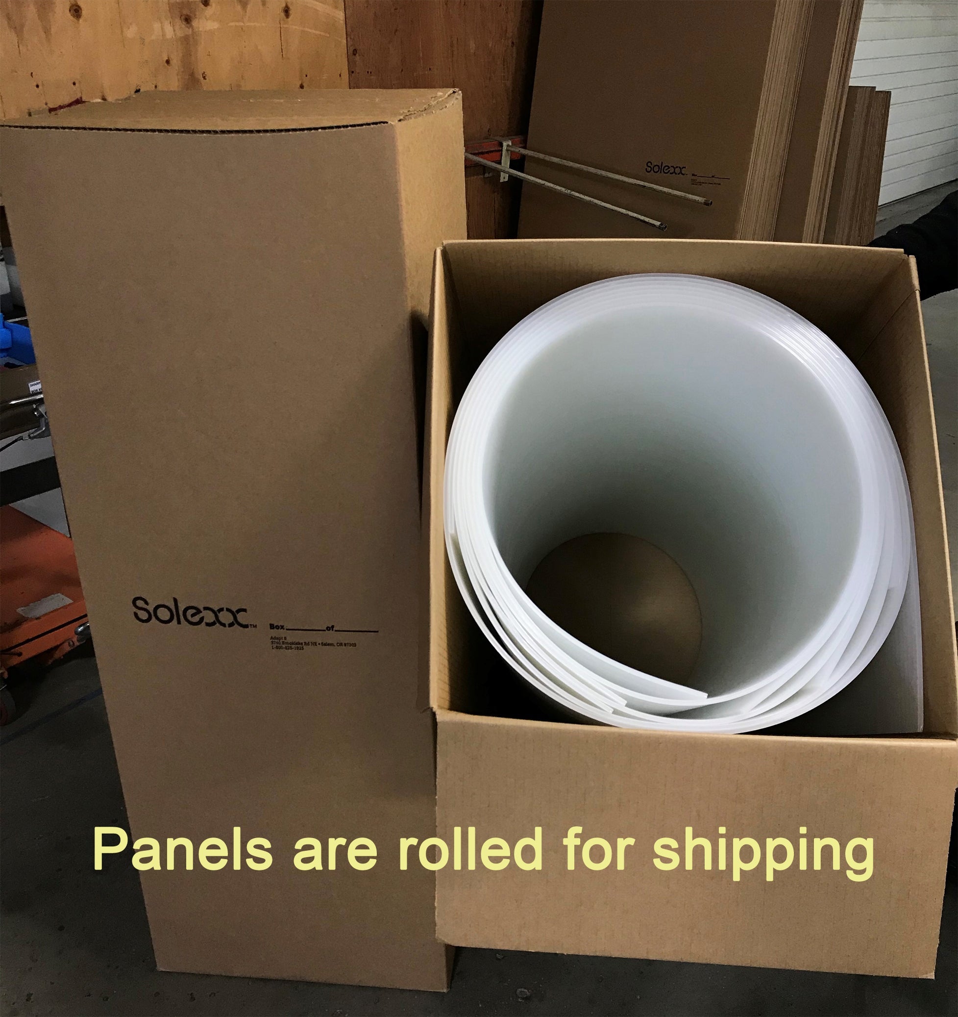 Solexx Panel - 3.5mm 49.5"W XP Covering Bulk Roll (400.ft/900.ft)
