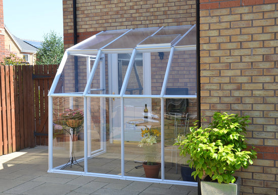 Sun Room 6 Greenhouse - Sun Room 2™ 6x8x10.ft Lean-to Solarium Kit