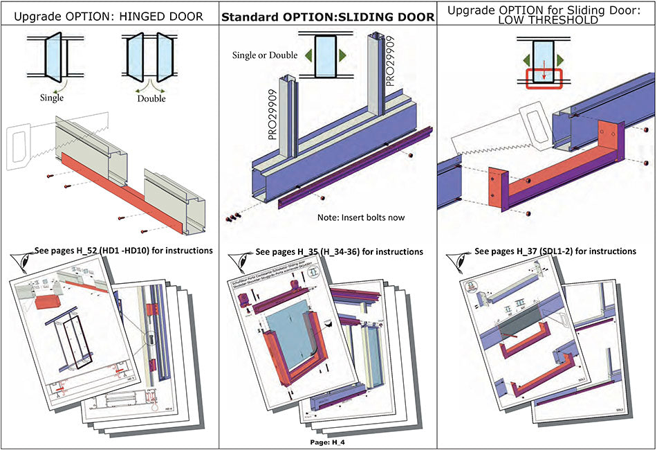 Janssens™ Greenhouse  Hinged Door Kit