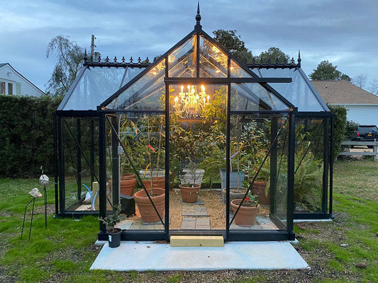 Victorian T-Shape - Jr Victorian™ 10X8X13.ft Orangerie Greenhouse