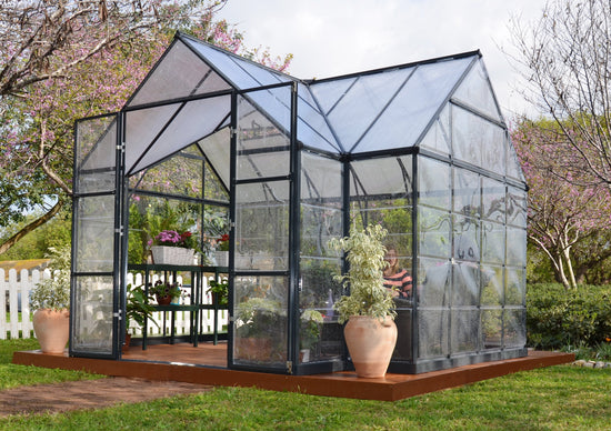 Victory Oeangery T-Shape Greenhouse - Victory Orangery™ 12x9x10.ft Greenhouse