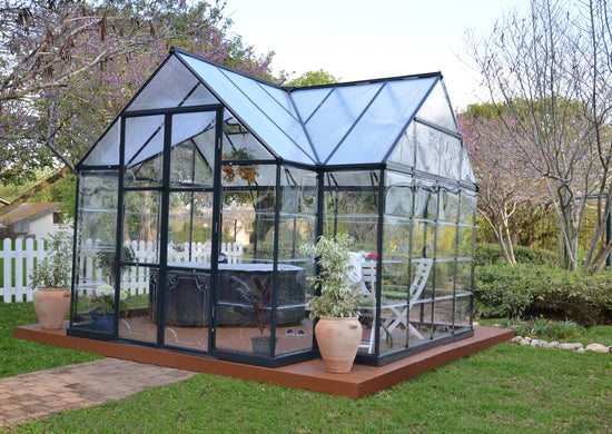 Victory Oeangery T-Shape Greenhouse - Victory Orangery™ 12x9x10.ft Greenhouse