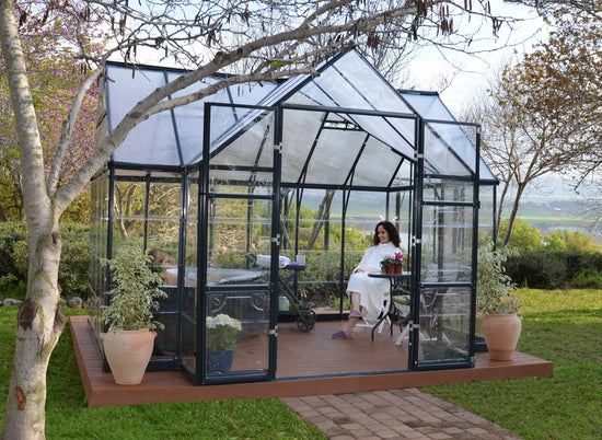 Victory Oeangery T-Shape Greenhouse - Victory Orangery™ 12x9x10.ft Greenhouse