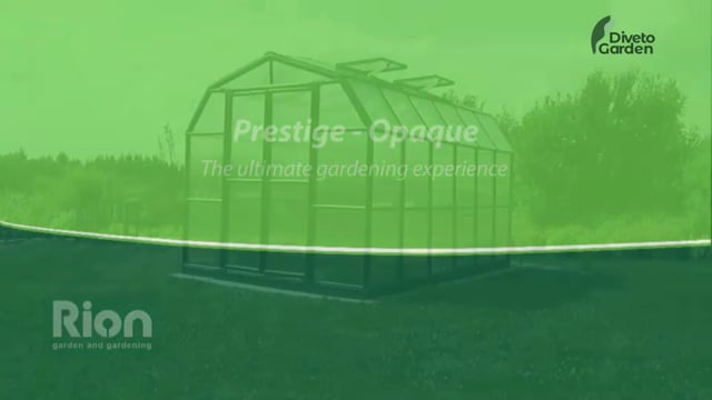 Grand Gardener™ 8x8x20.ft Barn-Style Resin Greenhouse