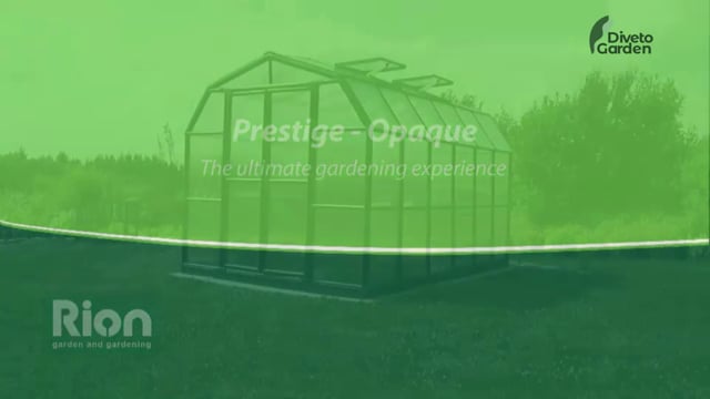 Prestige 2™ 8x8x20.ft Resin Greenhouse